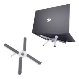 Zebronics Foldable Design Laptop Stand with 7 Adjustable Levels Anti-Slip, ZEB-NS1200-34