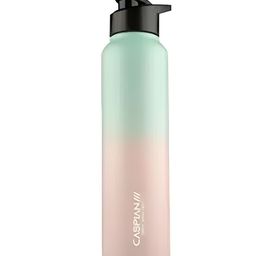 Caspian Green & Black Single Stainless Steel Printed Single Wall Vacuum Water Bottle-image-85