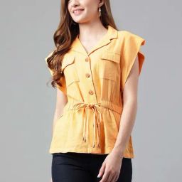 Latin Quarters Orange Top-picture-18