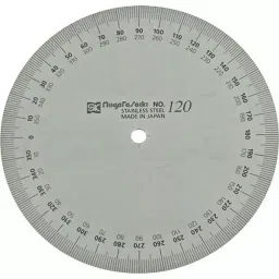 SK Niigata Seiki Protractor No.193 Stainless Steel Finish (without Rod) 1.5 mm, PRT193-120-picture-17