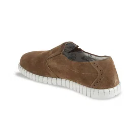 Mochi Men Textured Suede Slip-On Sneakers image 3