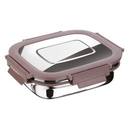 Joyo Daily Small Lunchbox with Clip Locks - Brown-image-39
