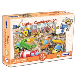 Frank Under Construction  Floor Puzzles Multicolour - 15 Pieces-20