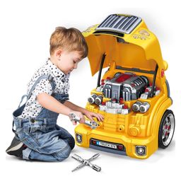 Azhari 59 Pc Truck Engine Toy Playset with Lights & Sounds for Kids-image-52
