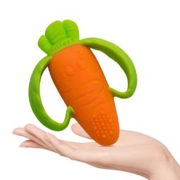 BitFeex Silicone carrot teether BPA Free Teether Pack of 1 - Multicolour image 3