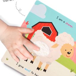 Intellibaby Touch N' Feel Farm Animals Story Board Book | Sensory Learning with Soft Textures & Colourful Illustrations | Discover Farm Life | Tactile Skill Development | BIS Certified | Ideal for Gifting | Educator Recommended image 4