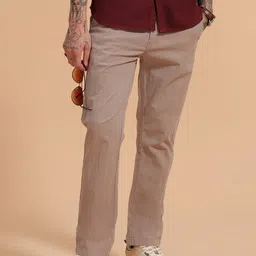 WROGN Men Slim Fit Regular Trousers-image-62