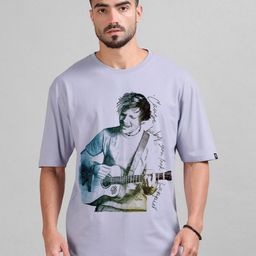 Bushirt Men Printed Applique T-shirt-image-44