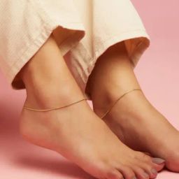 Zavya 925 Sterling Silver Serenade Snake Chain Flexible Anklets For Women-image-80
