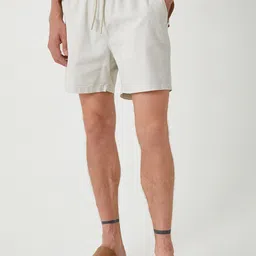 Koton Men Linen Shorts-image-35