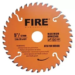 B K JAGAN & CO Fire Circular Saw Blade TCT ATB for Wood, 5 inch x 40T-image-52