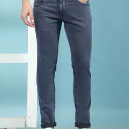 Canary London Men Smart Low-Rise Light Fade Skinny Fit Stretchable Jeans-image-82