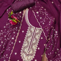 Maroosh Embellished Unstitched Dress Material-image-94