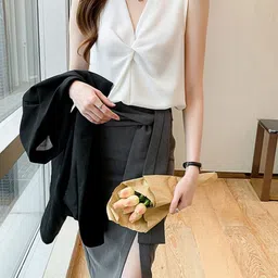 KPOP Women Solid Top-image-39