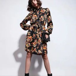 Vero Moda Multicolor Printed Shirt Dress-image-52