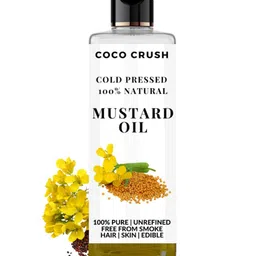 Coco Crush Cold Pressed Mustard Oil- 50ml-image-85