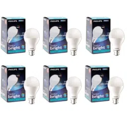Philips Base B22 17-Watt LED Bulb - Pack of 6 (Crystal White)-picture-27
