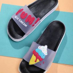 Pampy Angel Women's Black Slides-picture-33