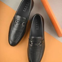 San Frissco Men's Black Casual Loafers-image-97