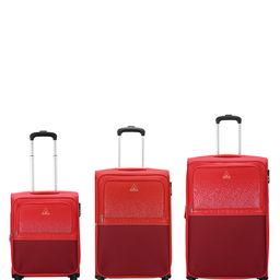 Aristocrat Set Of 3 Drift Printed Soft-Sided Trolley Bags-picture-15