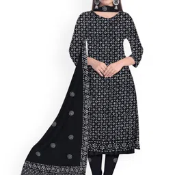 Farooq Dyeing Floral Printed Pure Cotton Unstitched Dress Material-image-43