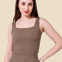 CareDone Shoulder Straps Lightly Padded Camisole-image-95