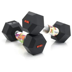 BIGBULL Rubber Coated Solid Hex Dumbbell (Pack of Two) (4 Kg x 2pc (Total = 8 kg))-image-4