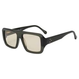 Ted Smith Brown UV Protection Aviator Unisex Sunglasses-26