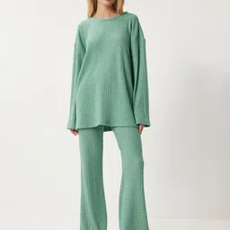 Happiness istanbul Striped Top With Trousers Co-Ords-24