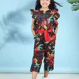 Cutiekins Girls Printed Basic Jumpsuit-image-65