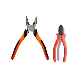 Sky Blue SBE_PLIER_COMBOS_COMBO_332 7.8 Inch Steel Lineman Plier (Pack of 2)-image-1