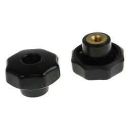 RS PRO Black Multiple Lobes Clamping Knob M6 Threaded Through Hole, 686193-image-61