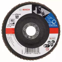 Bosch 100 mm 80 Grit Aluminum Oxide Flap Disc, 2608601669-image-61