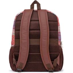 ZOUK Multicolor Jute Medium Backpack image 3