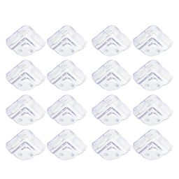 Safe-O-Kid Smiley Shaped Corner Guards Pack of 16 - Transparent-19