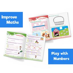 pinwheel books Mental Maths Books, Level 1 to 5, Set of 5 Books - English image 2