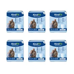 Kindfit Set Of 6 Adult Pull Up Leakage Proof Pants Diapers - XXL - 10Pcs Each-2