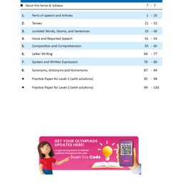 oswaal books Oswaal One for All Olympiads Previous Year Solved Papers Class 7 English For 2025 Exam image 3