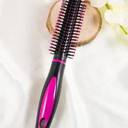 Jewelz Round Hair Brush Detangling & Smoothening-42