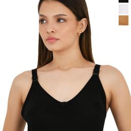 MPDENTERPRISES Pack Of 3 Full Coverage Cotton Bra-42
