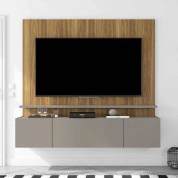 casacraft from pepperfry Intense TV Unit in Honey & Cacao Finish for TVs up to 70"-picture-18