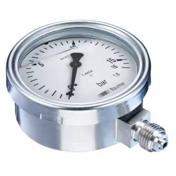 Bourdon G 1/4 Analogue Pressure Gauge 6 Bar Bottom Entry 63 mm Outside Diameter, MEX3D21B20-picture-42