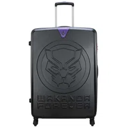 Skybags Marvel Black Textured Hard Large Trolley Bag - 56 cm-image-23