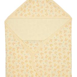 Bodycare Kids Yellow Printed Hooded Wrapper-picture-3