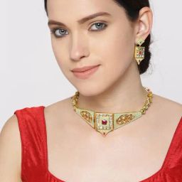 Priyaasi Multicolored Necklace Set-43