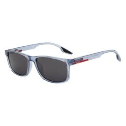 Ted Smith Black UV Protection Rectangular Unisex Sunglasses-picture-11