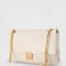 Forever Glam by Pantaloons Women Solid Structured Sling Bag-41