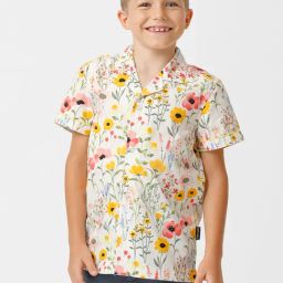 Kate & Oscar Kids Blue Solid Full Sleeves Shirt with Bow-image-22