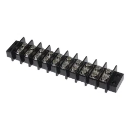 MULTICOMP PRO Barrier Panel Mount Terminal Blocks TERMINAL BLOCK, BARRIER, 10 POSITION, 22-14AWG, MC24332-4