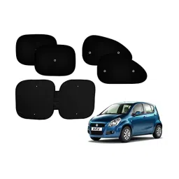 Auto Pearl Black Free Size Window Sunshade Curtains for Ritz-2